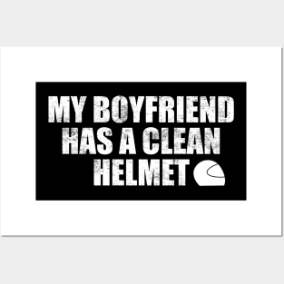 Motorbike Helmet T Shirts Posters and Art